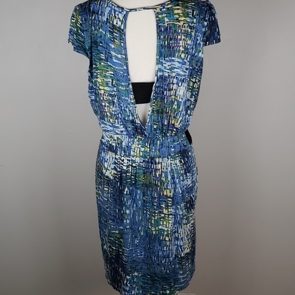 Mark. Batik Print Open Back Dress See Measurements - Picture 5 of 15